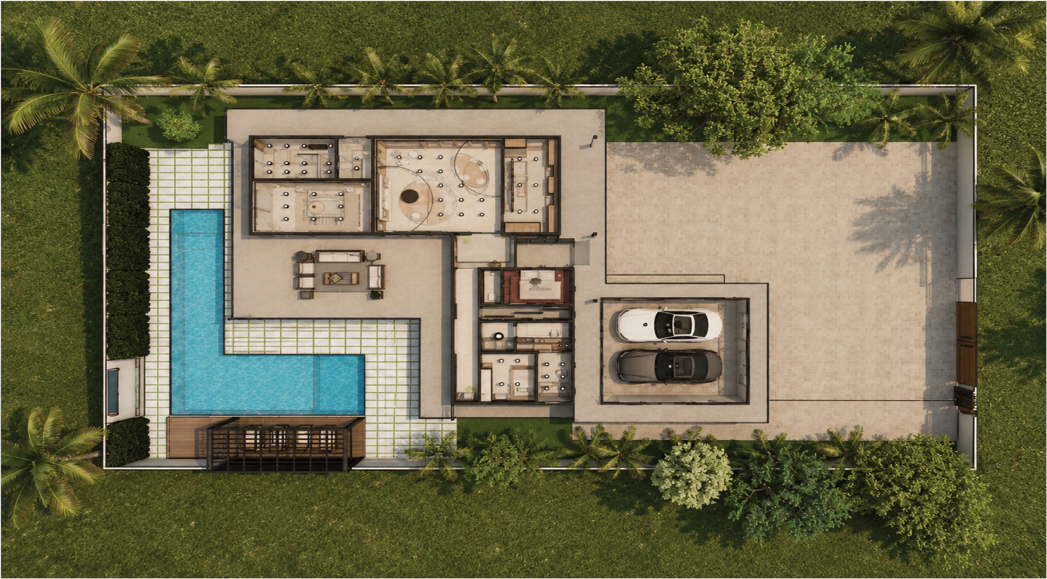 Proposed floor plan for the Smith's Residence
